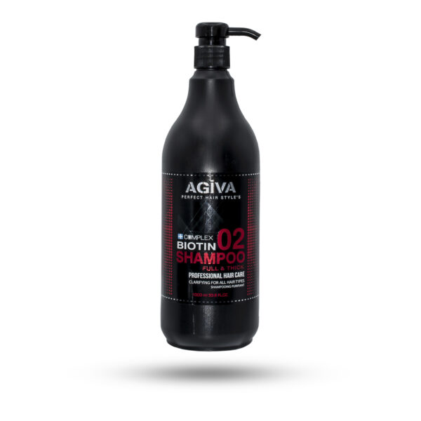 شامپو سر آگیوا مدل ضد ریزش  AGIVA Biotin 02 حجم 1000 میل