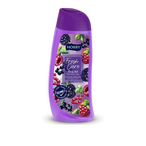 شامپو بدن هوبی سری Fresh Care با رایحه تمشک و شاتوت 500 میل