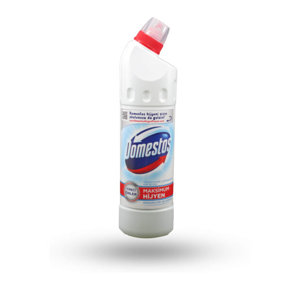 مایع جرم گیر و ضدعفونی کننده دامستوس سفید Domestos حجم 693 میل