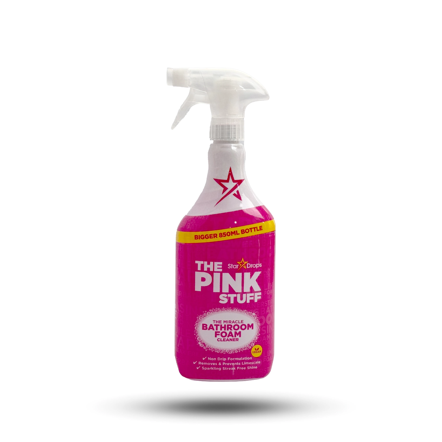100.webp فوم پاک کننده حمام پینک استاف مدل Bathroom Foam Cleaner حجم 850 میل