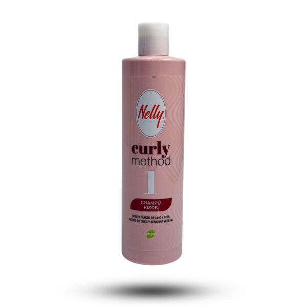 شامپو نلی مدل Curly Method 1 مخصوص موهای فر حجم 400 میل