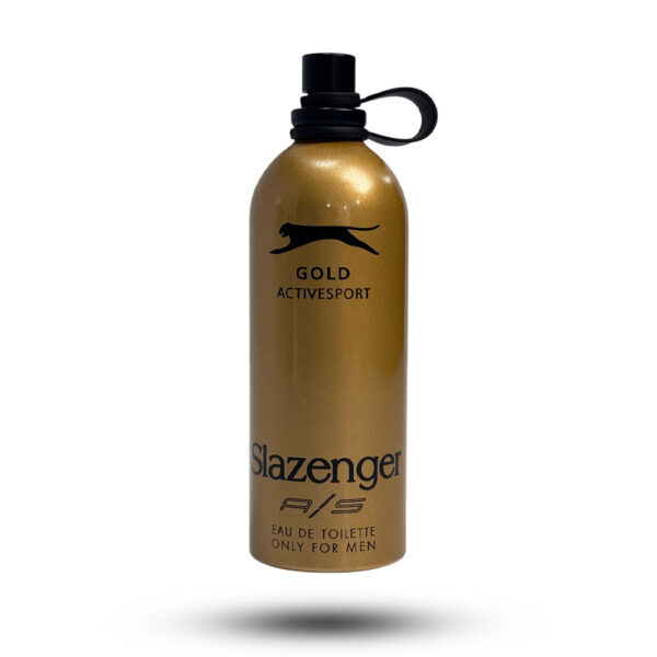 ادکلن ورزشی مردانه اسلازنگر Slazenger رنگ طلایی