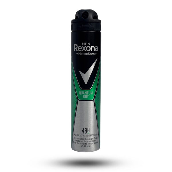 اسپری ضد تعریق مردانه رکسونا مدل Quantum Dry حجم 200 میل