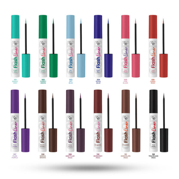 خط چشم رنگی گلدن رز - تصویر 2