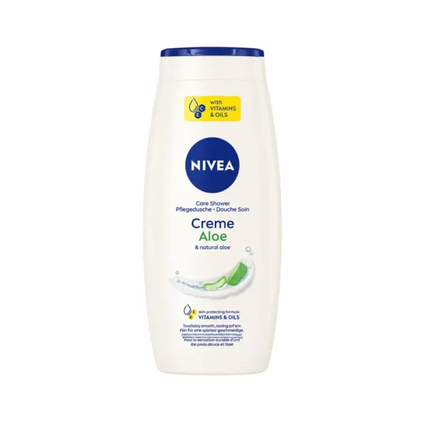 شامپو بدن نیوآ Nivea مدل Creme Aloe حجم 750 میل
