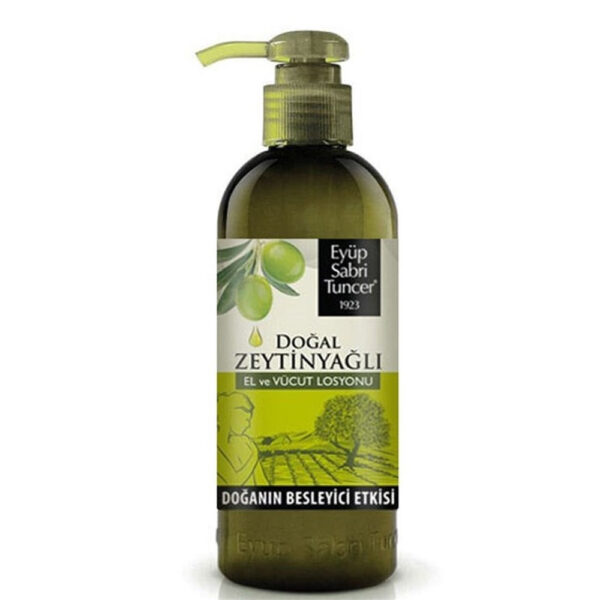 لوسیون بدن ایوب صبری با عصاره روغن زیتون حجم 250 میل