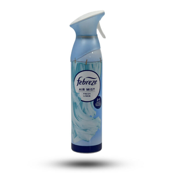 اسپری خوشبوکننده هوا فبرز Fresh Linen رایحه طراوت و تمیزی حجم 185 میل