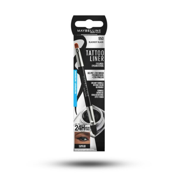 خط چشم ضد آب ژلی میبلین مدل Tattoo Liner - تصویر 2