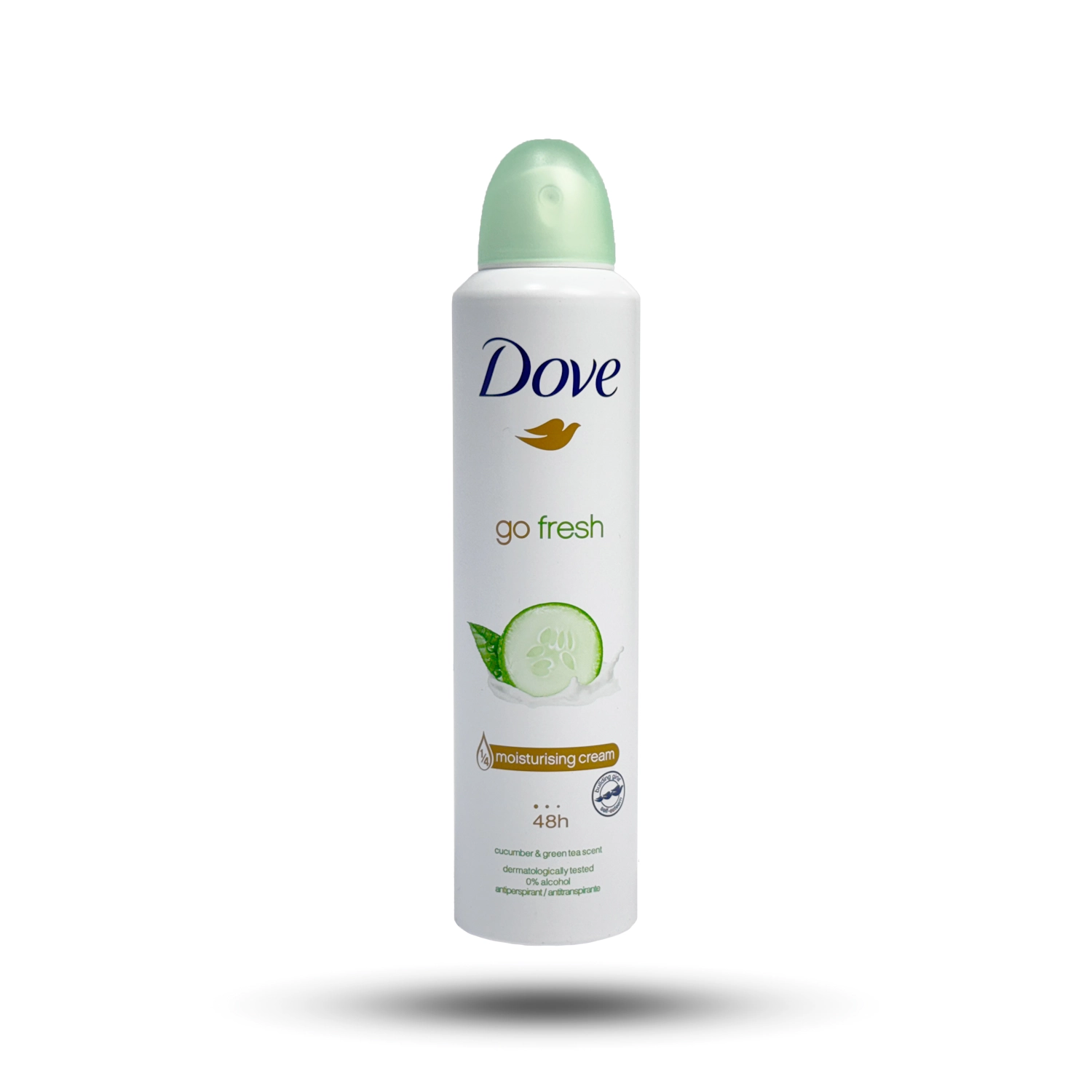 46-1.webp اسپری ضد تعریق داو Dove go fresh رایحه چای سبز و خیار حجم 250 میل