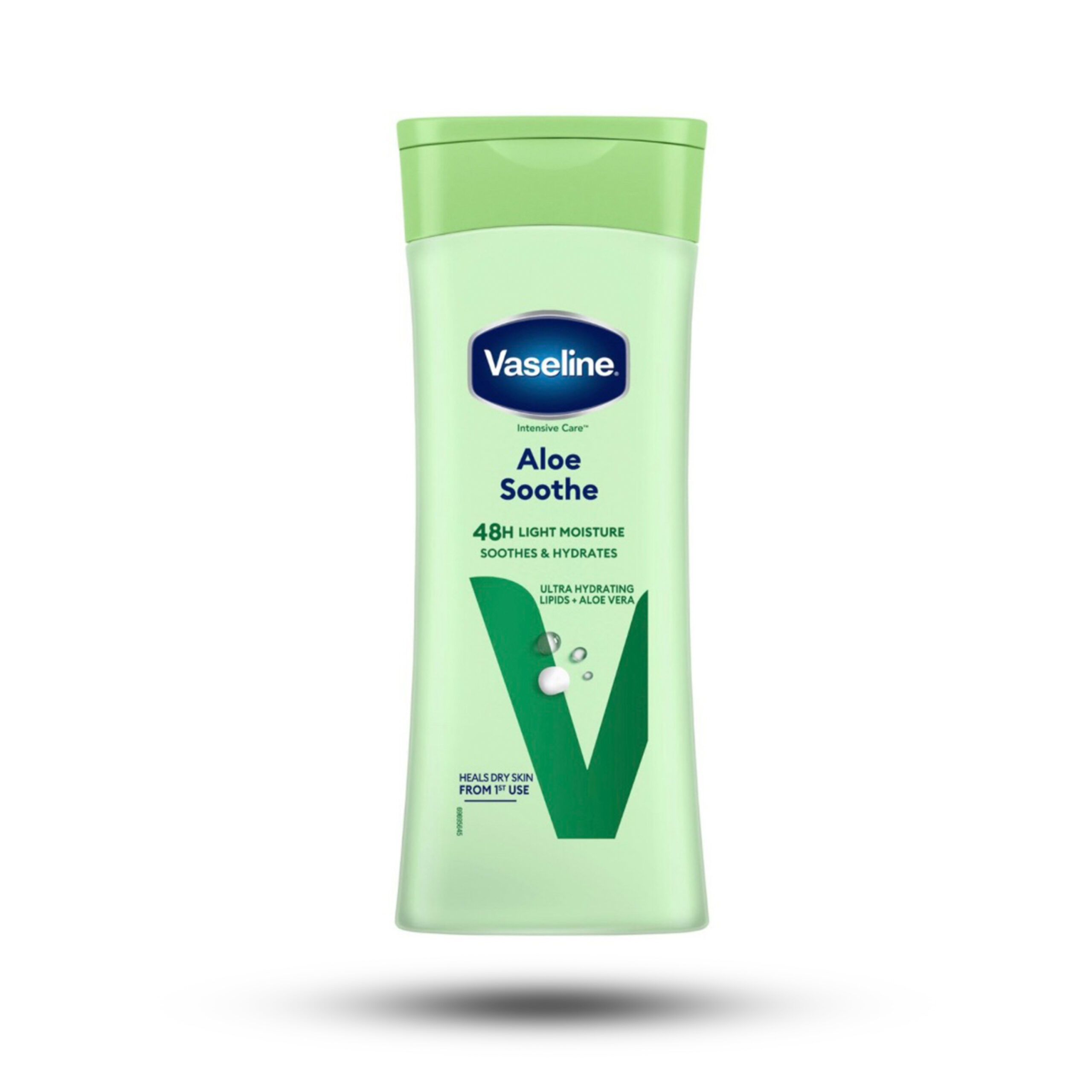 532-scaled-1.jpg لوسیون بدن آبرسان وازلین مدل Aloe Soothe حجم 200 میل