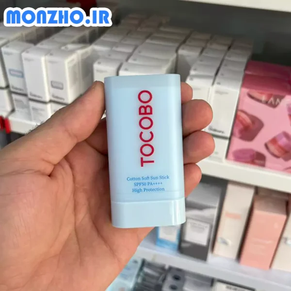 ضد آفتاب استیکی توکوبو TOCOBO با SPF50+ حاوی عصاره پنبه 19 گرم - تصویر 2