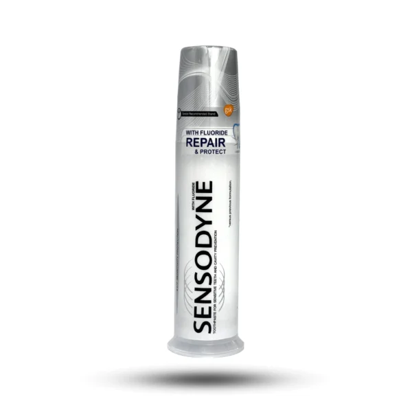 خمیردندان پمپی سنسوداین مدل REPAIR & PROTECT مناسب دندان های حساس 100 میل