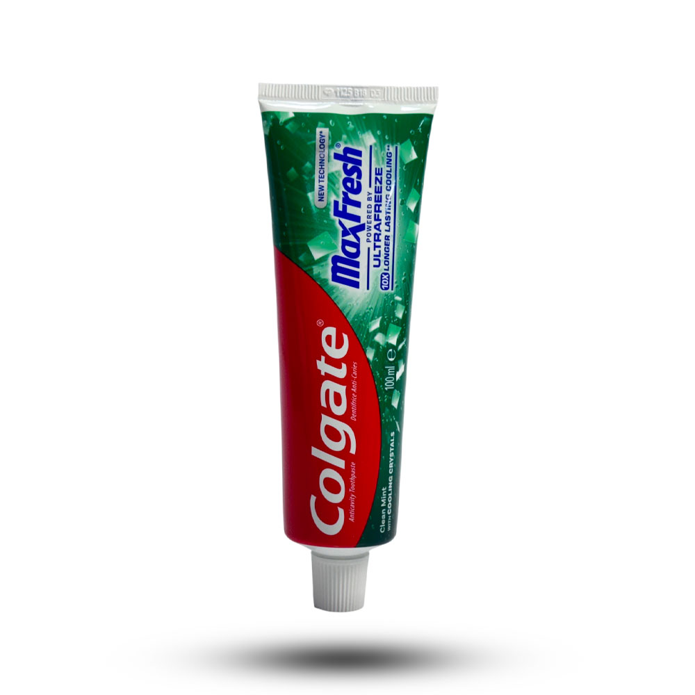 88bt.jpg خمیر دندان ضد پوسیدگی و خنک کننده ملایم کلگیت مدل MaxFresh Clean Mint حجم 100 میل