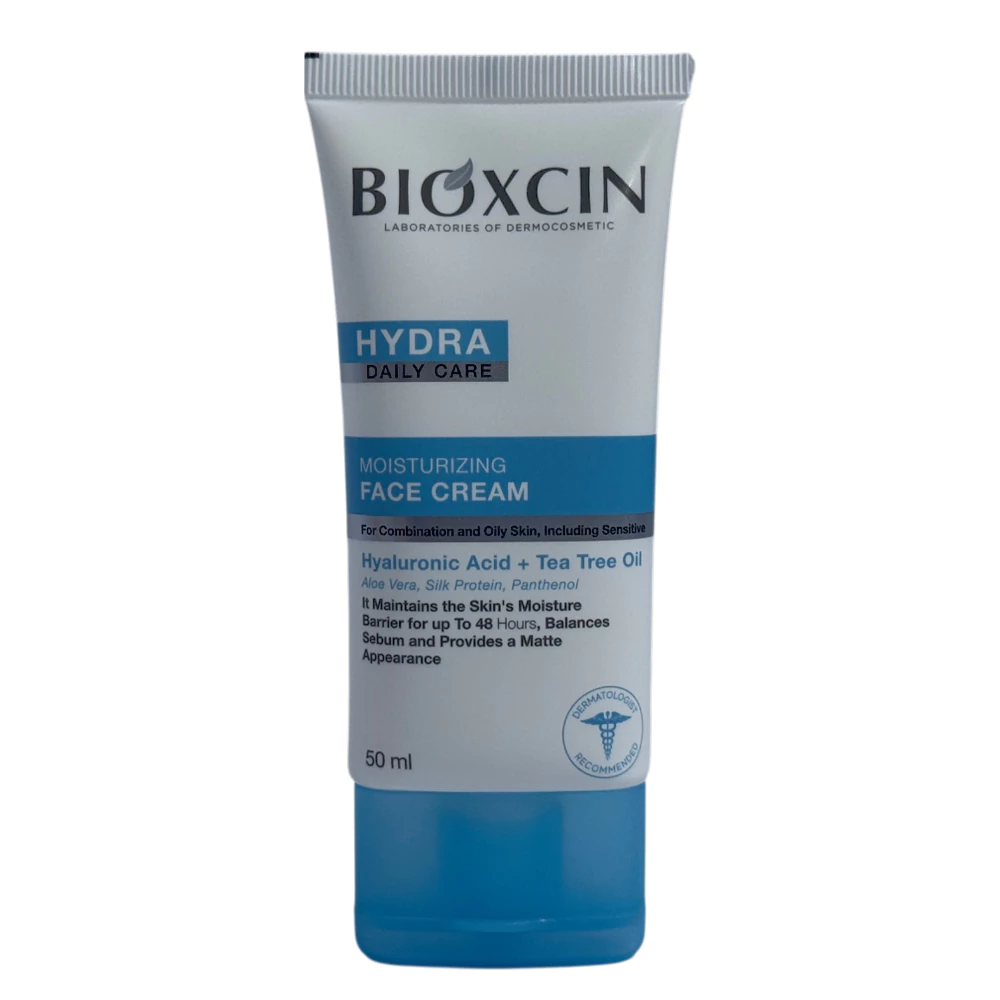 9-11.webp کرم مرطوبکننده بیوکسین مدل Hydra Daily Care مناسب پوست چرب و مختلط 50 میل