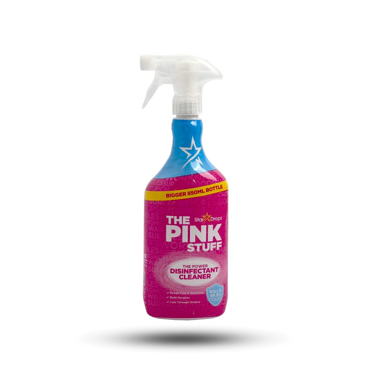90.webp اسپری ضد عفونیکننده سطوح پینک استاف مدل Disinfectant Cleaner حجم 850 میل