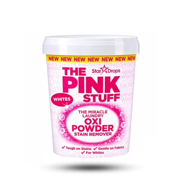پودر لکه‌ بر پینک استاف مدل Oxi Powder Whites مخصوص لباس‌ های سفید 1000 گرم