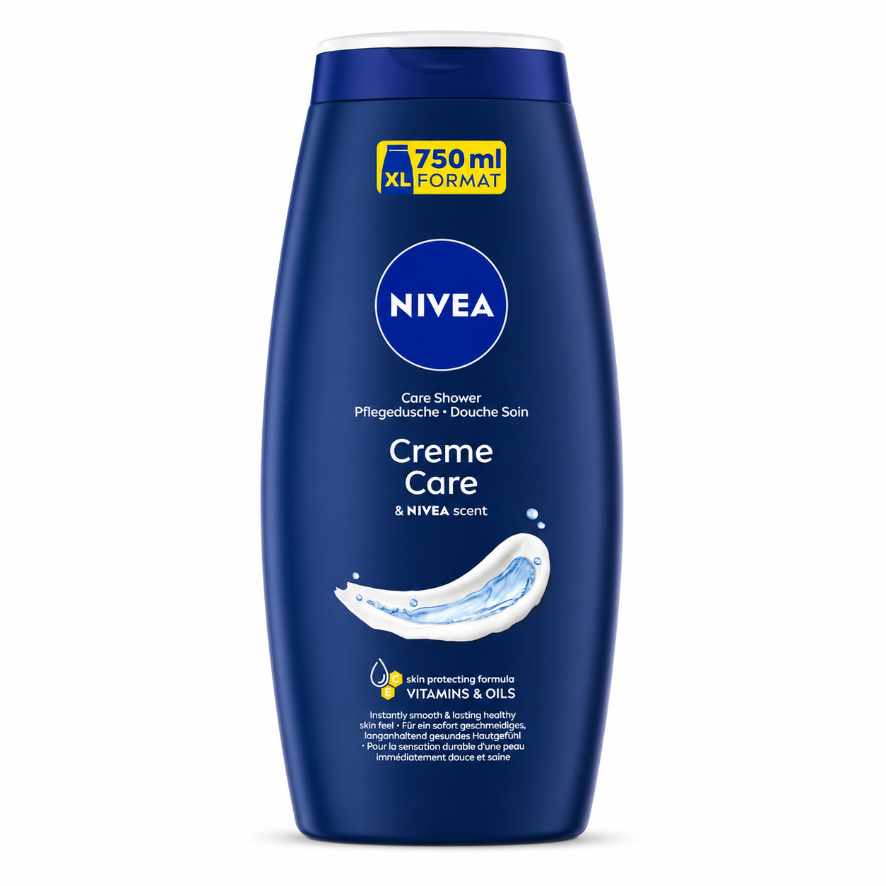 969c816c-5f41-4282-a1c0-6a1348032fde.png شامپو بدن کرمی نیوا Creme Care حجم 750 میل
