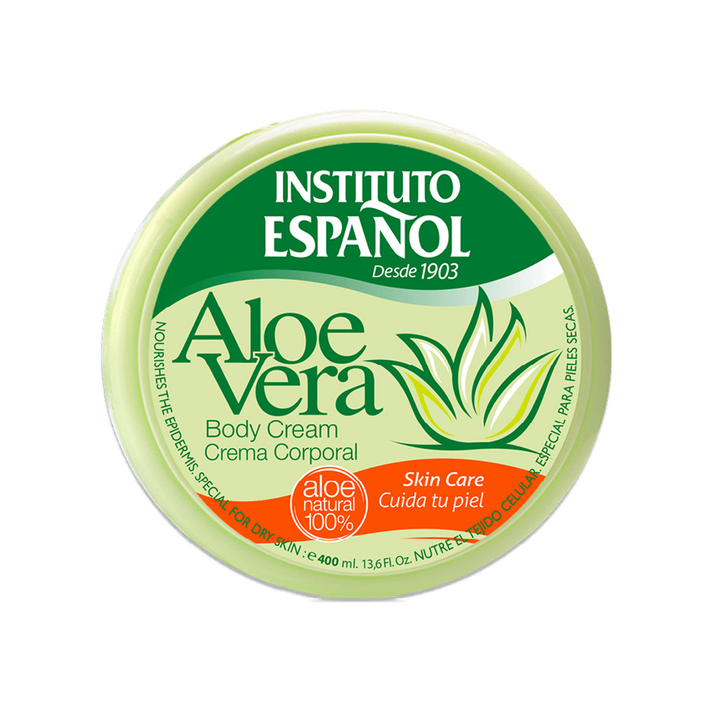 Espanol-Aloe-Vera-Cream-Jar-400ml.jpg کرم مرطوب کننده کاسه ای آلوئه ورا اسپانول 400 میل