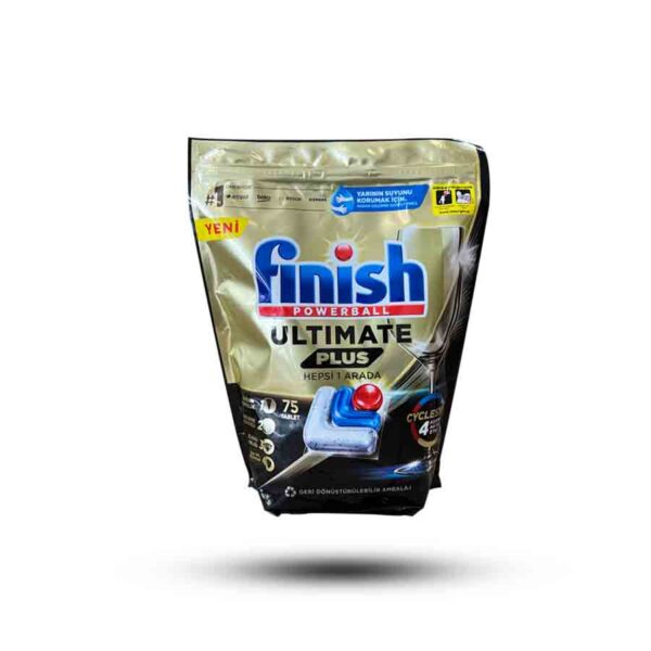 قرص ماشین ظرفشویی فینیش مدل Ultimate Plus Hepsi 1 Arada بسته 75 عددی