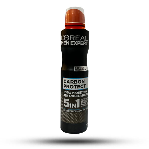 اسپری ضد تعریق مردانه لورال مدل Carbon Protect حجم 150 میل