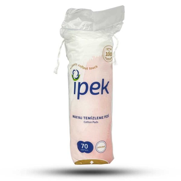 پد آرایش پاک کن ایپک ipek بسته 70 عددی