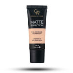 کرم پودر فول کاور و مات گلدن رز spf15 مدل Matte Perfection حجم 35 میل