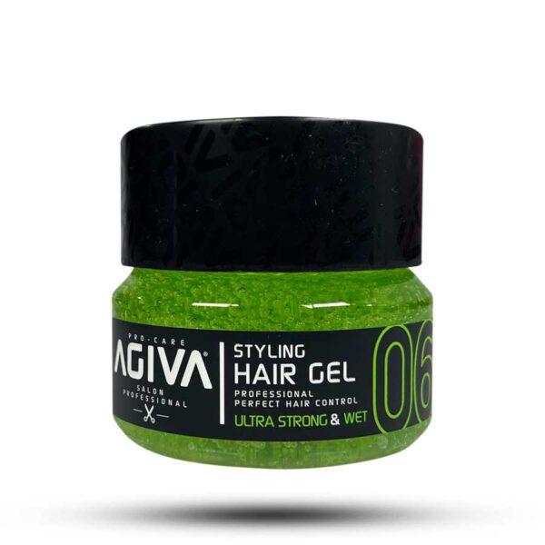 ژل مو آگیوا مدل Ultra Strong & Wet درجه سختی 06 حجم 200 میل