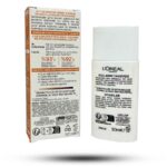 کرم فلوئید ضد آفتاب و ضد لک لورآل با +SPF50 بی رنگ 50 میل - تصویر 2
