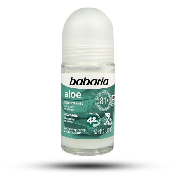 رول ضد تعریق باباریا مدل Aloe مرطوب کننده پوست 50 میل