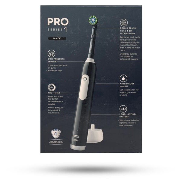 مسواک برقی اورال بی سری Pro Series 1 + کیف مسافرتی - تصویر 2