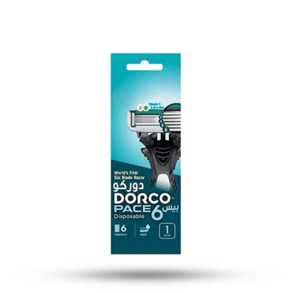 خودتراش دورکو dorco مدل Pace 6 بسته 1 عددی