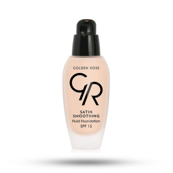 کرم پودر گلدن رز مدل Satin Smoothing SPF 15 حجم 30 میل