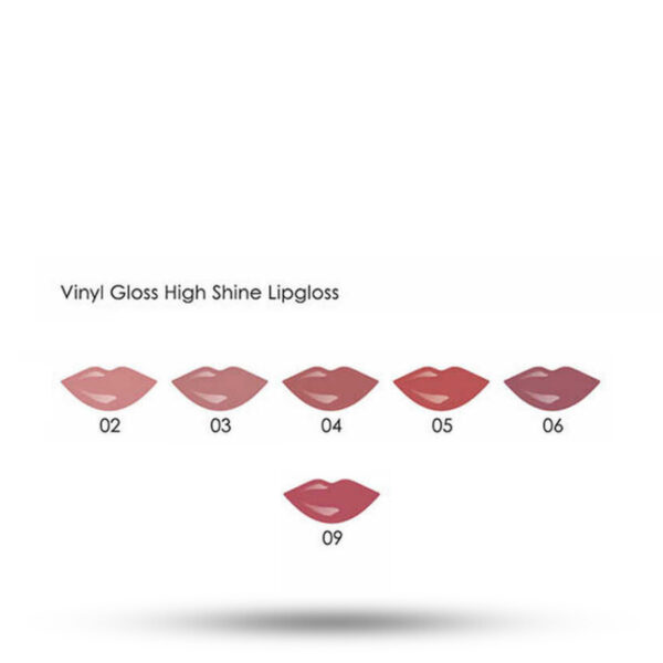لیپ گلاس گلدن رز مدل Vinyl Gloss - تصویر 2