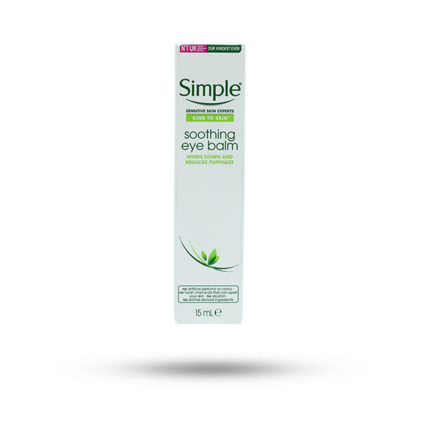 کرم دور چشم سیمپل مدل SIMPLE SOOTHING EYE BALM حجم 15 میل
