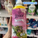 نرم کننده لباس لنور رایحه شکوفه های بهاری Portofino حجم 1134 میل - تصویر 2
