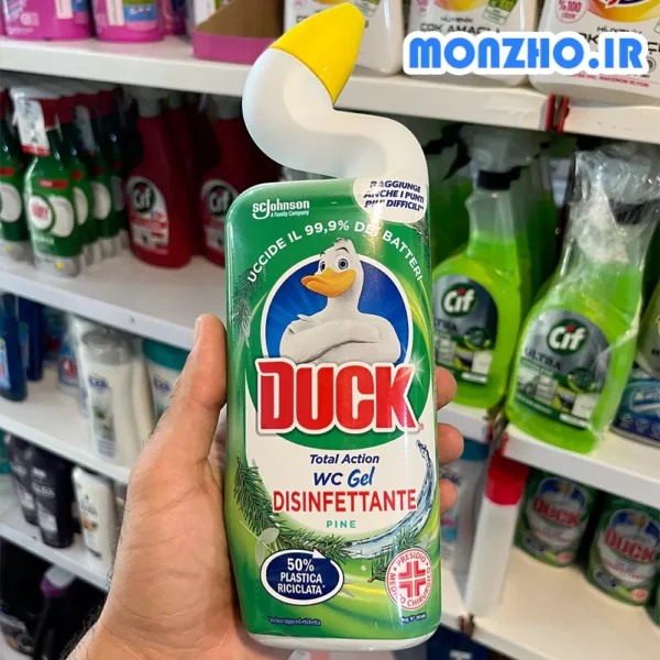 جرم گیر سرویس بهداشتی داک DUCK با رایحه کاج حجم 750 میل - تصویر 2