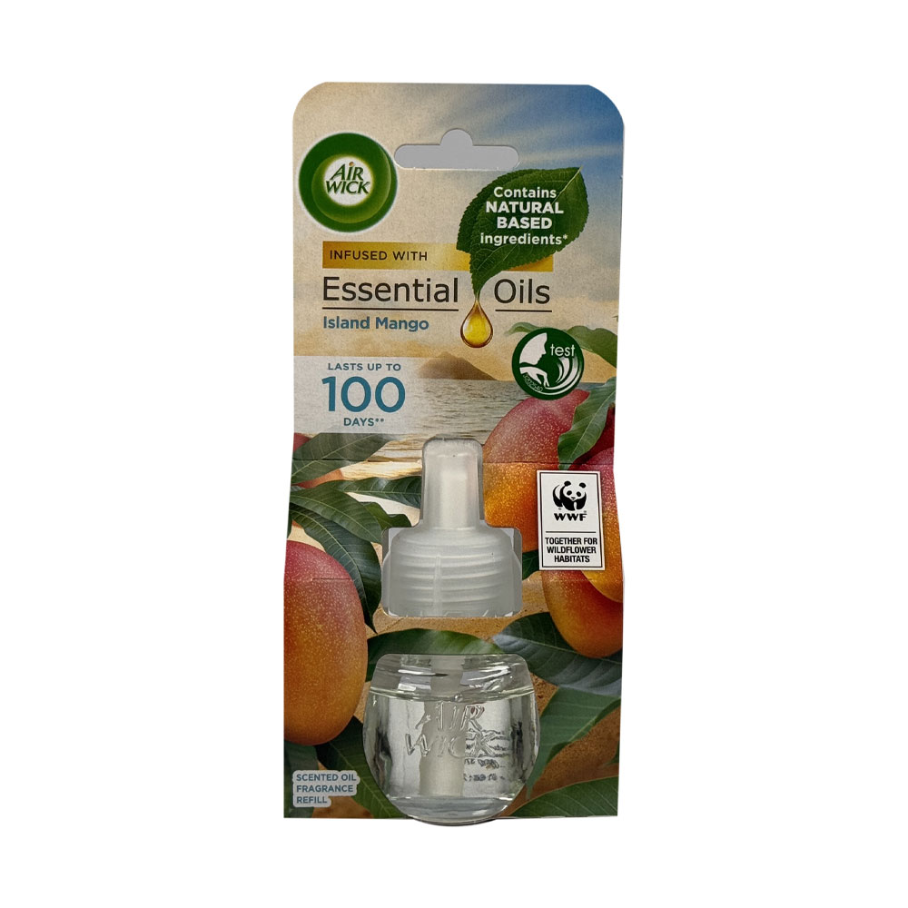 airwick2.jpg یدک خوشبوکننده هوا ایرویک رایحه انبه جزیره ای حجم 19 میل