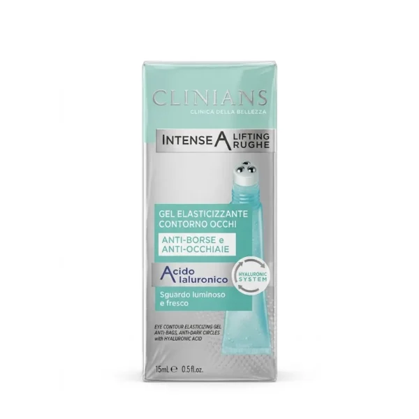 ژل دور چشم ضد پف و تیرگی کلینیانس Clinians مدل Intense A Lifting Rughe حجم ۱۵ میلی‌لیتر
