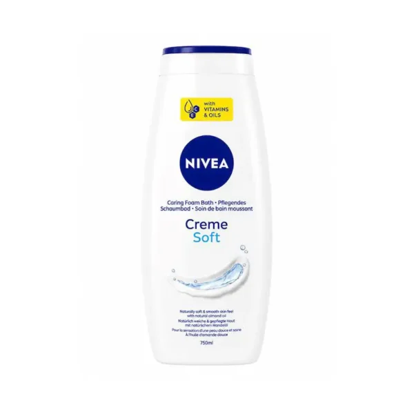 شامپو بدن نیوآ Nivea مدل Creme Soft حجم 750 میل