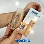 ضد آفتاب رنگی فیوژن واتر ایزدین SPF+50 رنگ مدیوم مناسب پوست چرب 50 میل - تصویر 4