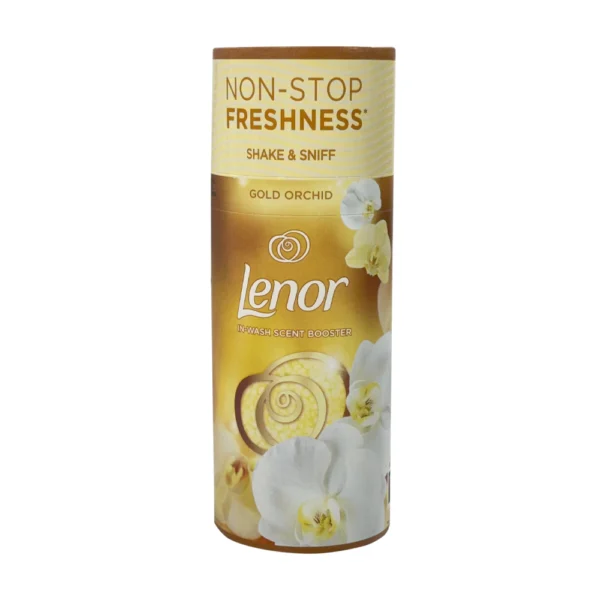 خوشبوکننده لباس و لباسشویی لنور رایحه ارکیده طلایی Gold Orchid وزن 155 گرم