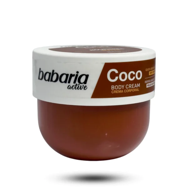 کرم بدن کاسه ای باباریا babaria حاوی نارگیل COCO مناسب پوست خیلی خشک حجم 400 میل - تصویر 2