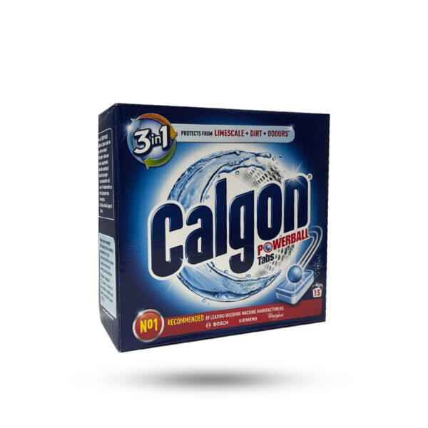 قرص جرم گیر ماشین لباسشویی calgon کالگون اروپایی 15 عددی