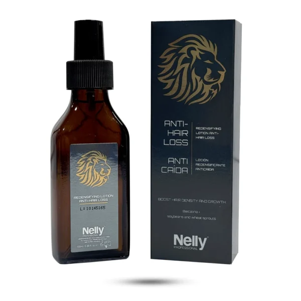 لوسيون ضد ريزش مردانه نلی NELLY مدل Redensifying Lotion تقویت کننده و محرک رشد مو 100 ميل - تصویر 2