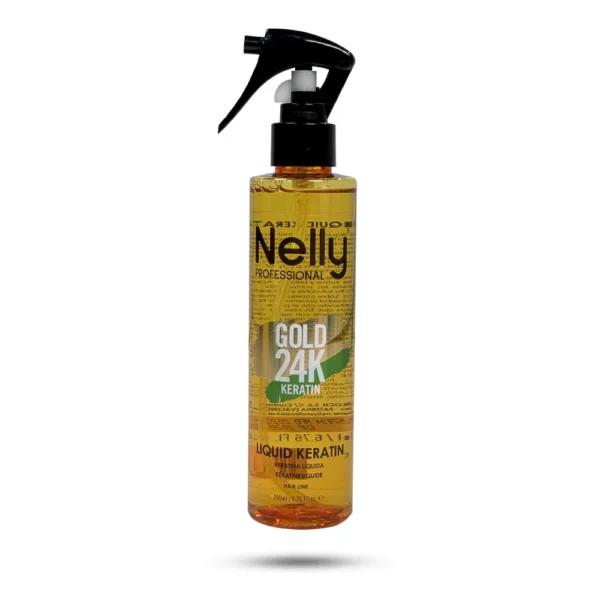 اسپری کراتینه گلد نلی Gold 24K Keratin حجم 200 میل