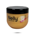 ماسک مو تثبیت کننده موهای رنگ شده نلی Gold 24K Color Silk حجم 500 میل - تصویر 2