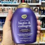 شامپو ضد ریزش او جی ایکس OGX بدون سولفات مدل Biotin & Collagen - تصویر 2