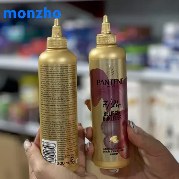 کرم مو Pantene پنتن مدل Belirgin مخصوص موهای مجعد و فر حجم 300 میل - تصویر 2