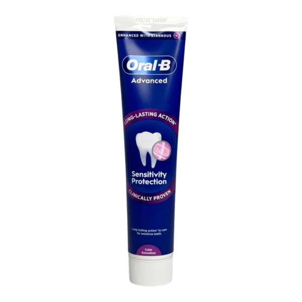 خمیردندان ضد حساسیت اورال بی مدل Sensitivity Protection مناسب دندان‌های حساس 125 میل