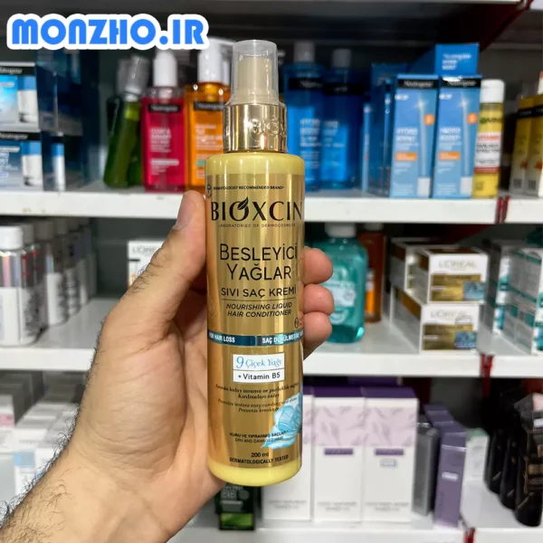 اسپری دو فاز 9 گیاه بیوکسین مخصوص موهای خشک و آسیب دیده 200 میل - تصویر 2